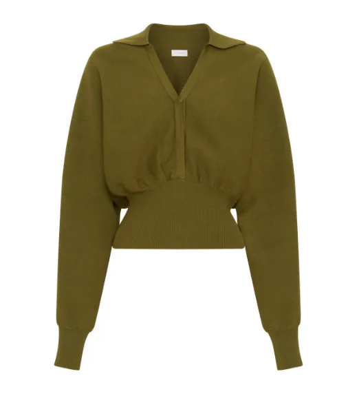 Kasey Long Sleeve Blouson Top